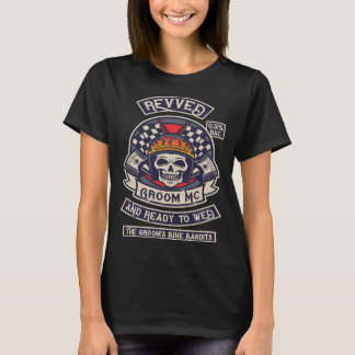 Unieke Motorclub Sfeer Bachelorfeest Groep O T-shirt