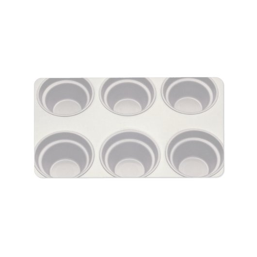 Unieke Muffin pan Etiket (Voorkant)