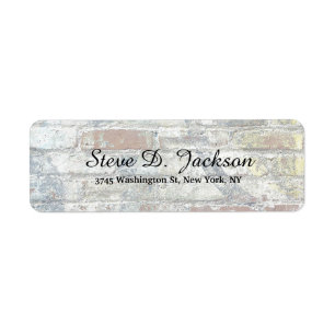 Unieke Muur Modern Elegant Script Handschrift Etiket