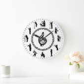 Unieke muziek Silhouettes Grote Klok (Huis)