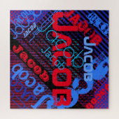 Unieke naam | Fun Colorful & Creative Legpuzzel (Horizontaal)