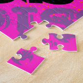 Unieke naam | Fun Colorful & Creative Legpuzzel (Zijkant)