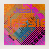 Unieke  naam | Fun Colorful & Creative Legpuzzel (Verticaal)