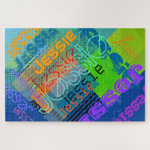 Unieke  naam   Fun Colorful & Creative Legpuzzel