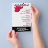 Unieke Nails Salon Flyer (Hand)