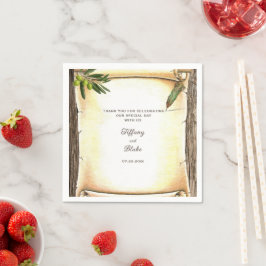 Unieke nakluiers met schuifwiel en doezelpen servet