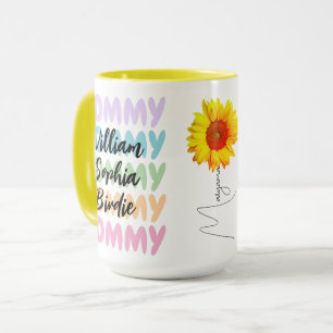 Unieke namen van Kinderen op een Mok voor elke mod