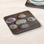 Unieke Native American Folk Symbolen Onderzetter (Linkerzijde)