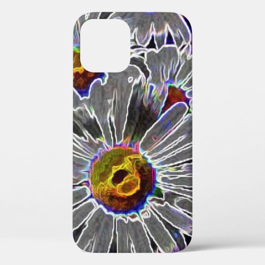 Unieke Neon Daisies Case-Mate iPhone Case (Achterkant)