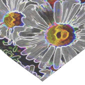 Unieke Neon Daisies Korte Tafelloper (Hoek)