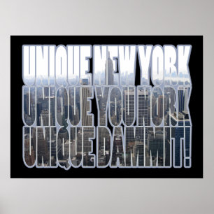 Unieke New York Poster