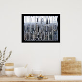 Unieke New York Poster (Keuken)