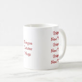 Unieke New York Tongue Twister Mok (Voorkant rechts)