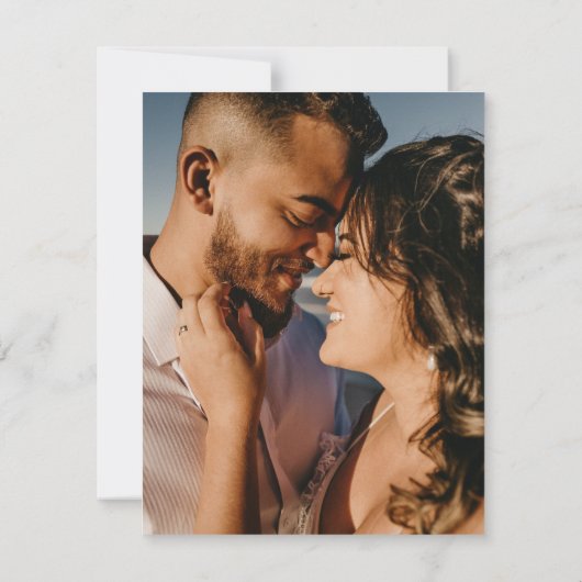 Unieke Newspapier Wedding Hartelijk dank (Achterkant)