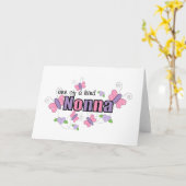 Unieke Nonna Kaart (Gele Bloem)