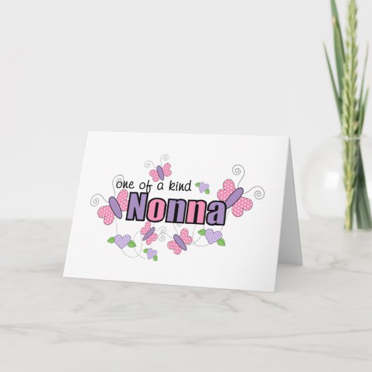 Unieke Nonna Kaart (Voorkant)