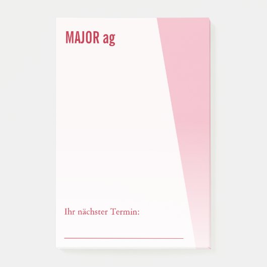 Unieke notities koel en fancy post-it® notes (Voorkant)