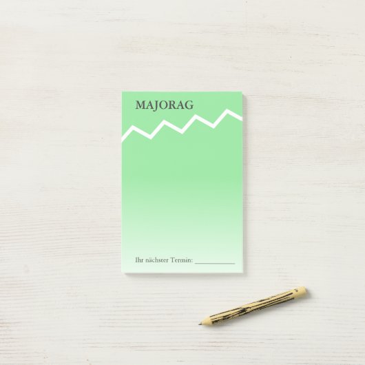 Unieke notities post-it® notes (Op bureau)