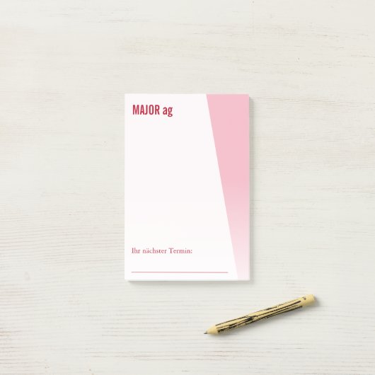 Unieke notities zijn koel en fancy post-it® notes (Op bureau)