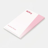 Unieke notities zijn koel en fancy post-it® notes (Schuin)