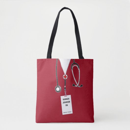 Unieke Nurse Purse Canvas tas (Voorkant)
