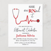 Unieke Nurse Retirement Party Flyer (Voorkant)