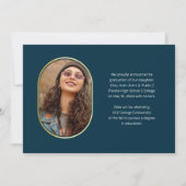 Unieke Oblong 4 Photo Collage 2023-Afstuderen Aankondiging (Achterkant)