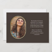 Unieke Oblong 4 Photo Collage 2023-Afstuderen Aankondiging (Achterkant)