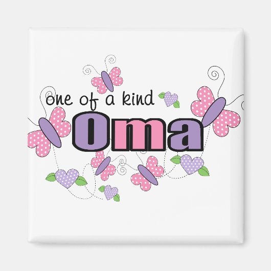 Unieke Oma Magneet (Voorkant)