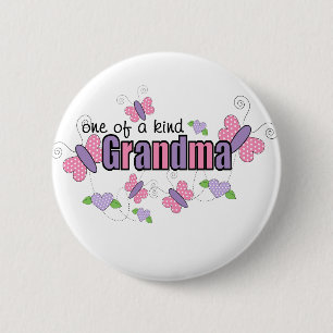 Unieke oma ronde button 5,7 cm