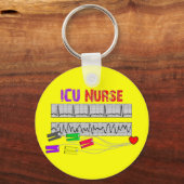Unieke ontwerp-ICU-zurencadeautjes Sleutelhanger (Voorkant)