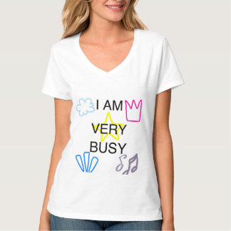 Unieke Ontwerpen Ik ben heel druk T-shirt