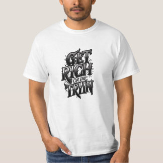 “Unieke ontwerpen, speciaal voor jou gemaakt.” T-shirt