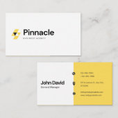 Unieke ontwerper voor visitekaartjes (Voorkant / Achterkant)