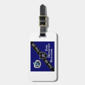 Unieke ontworpen 2e divisie infanterie Gift Bagagelabel (Voorkant verticaal)