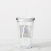 Unieke ontworpen 82e Airborne Gift Tumbler Acryl Drinkbeker (Achterkant)