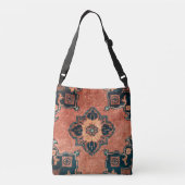 Unieke oosterse Perzische tapijten, Turkse Killim Crossbody Tas (Achterkant)