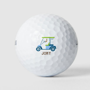 Unieke, op maat gemaakte beste Golfkartonmonogram  Golfballen