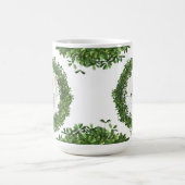 Unieke, op maat gemaakte Sleutelhanger met botanis Koffiemok (Center)