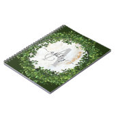 Unieke, op maat gemaakte Sleutelhanger met botanis Notitieboek (Linkerzijde)