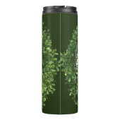 Unieke, op maat gemaakte Sleutelhanger met botanis Thermosbeker (Achterkant)