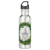 Unieke, op maat gemaakte Sleutelhanger met botanis Waterfles (Voorkant)