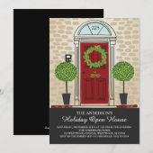 Unieke Open House Party Kaart (Voorkant / Achterkant)