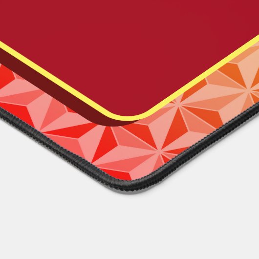 Unieke Oranje Cool Retro Gaming Bureaumat (Hoek)