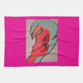 Unieke Originele Karakter Kunst Keukendoek Theedoek