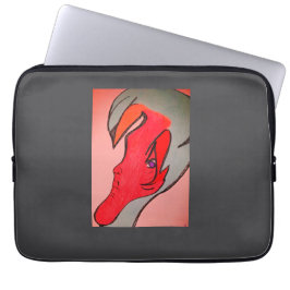 Unieke Originele Karakter Kunst Laptop Hoes