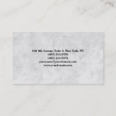 Unieke originele miniatuurgrijze vlek visitekaartje (Achterkant)