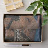 Unieke oude jachtcabine in de bergen tissuepapier (Geschenk)