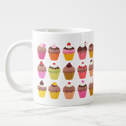Unieke Oversized Mok voor Microwave CupCakes (Gift (Links)