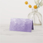 Unieke Paarse achtergrond van Waterverf Plaatskaartje (Voorkant)